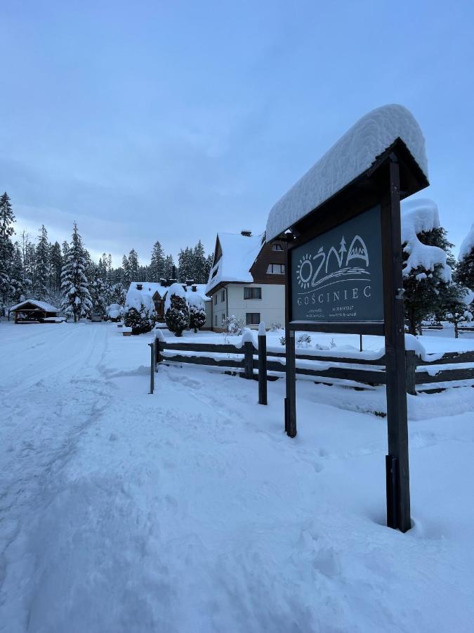 Hotel Gosciniec Ozna Kiczora Esterno foto