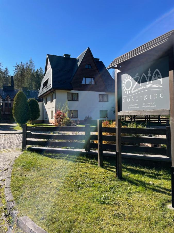 Hotel Gosciniec Ozna Kiczora Esterno foto